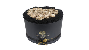 Majestic round boxes - Deluxe - diamondflorist.co.uk