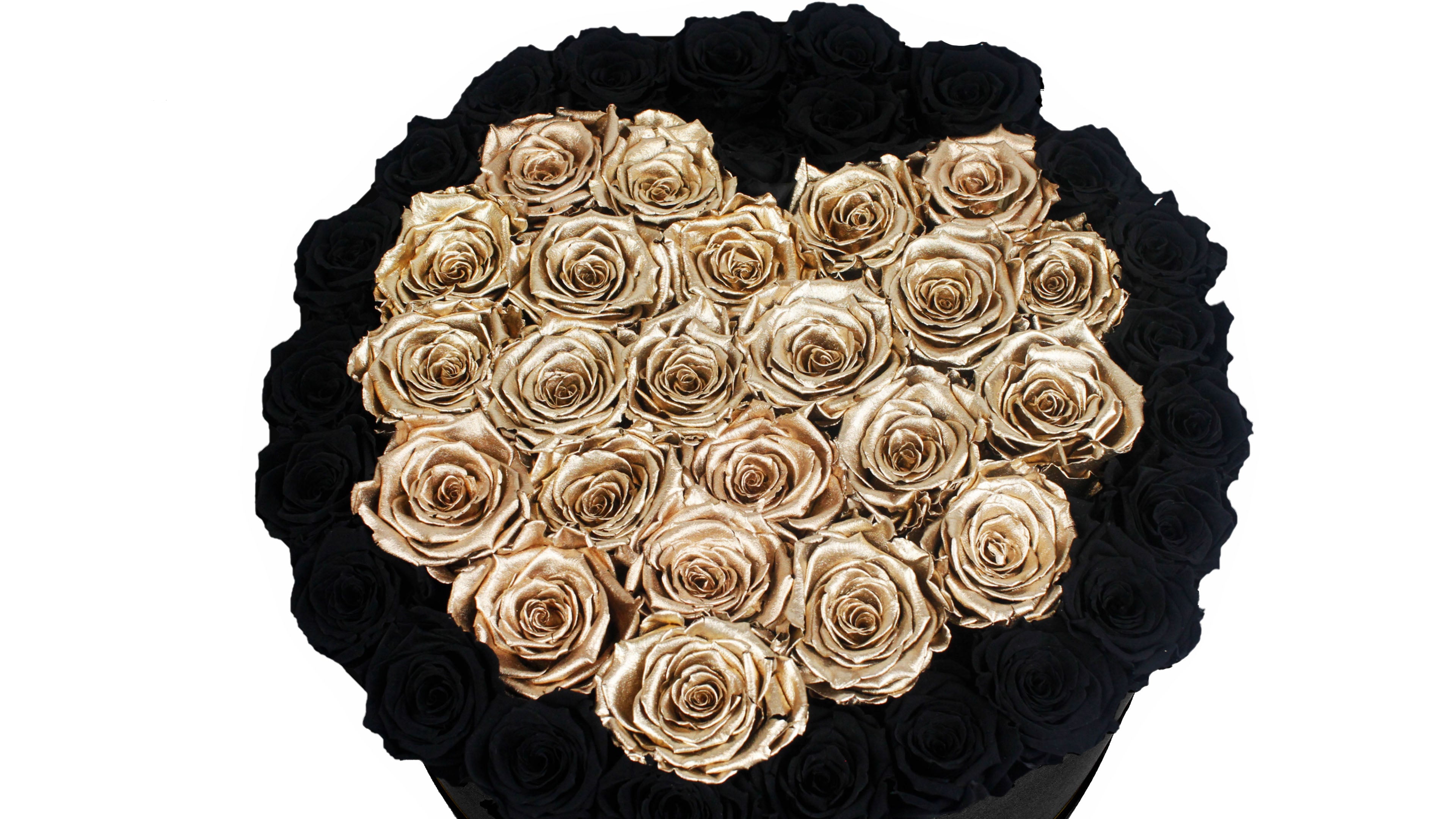 Majestic round boxes - Deluxe - diamondflorist.co.uk