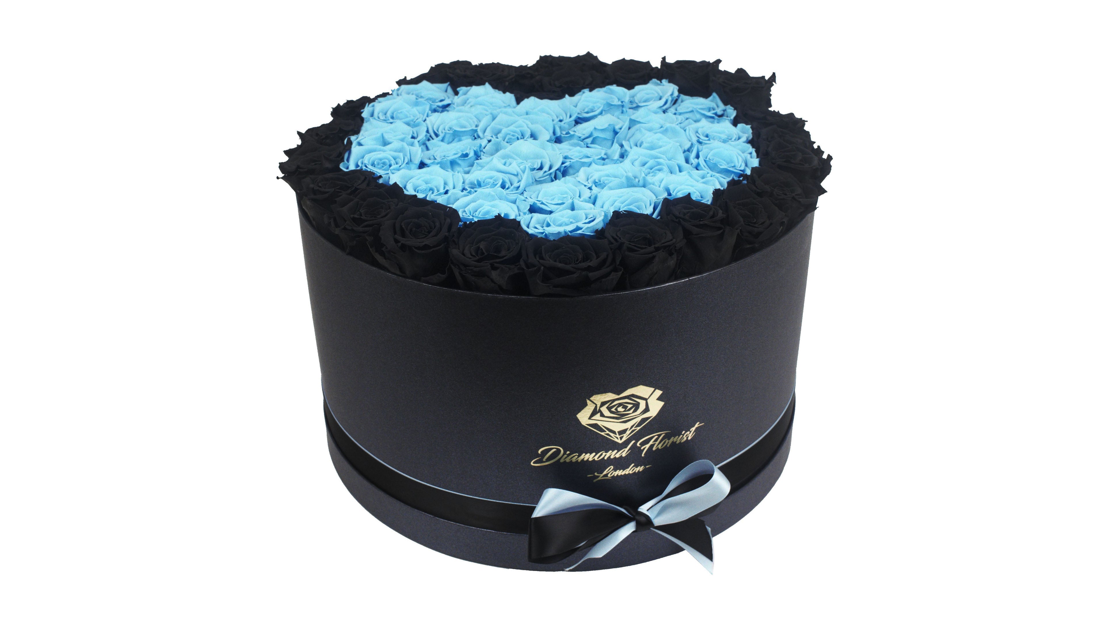 Majestic round boxes - Deluxe - diamondflorist.co.uk