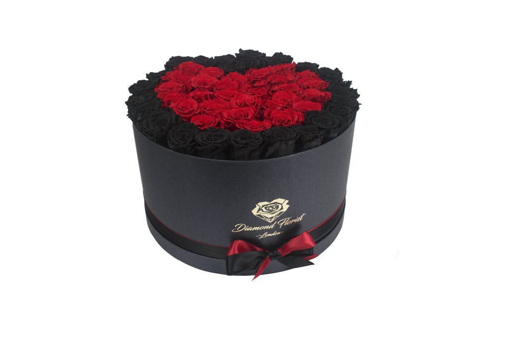 Majestic round boxes - Deluxe - diamondflorist.co.uk