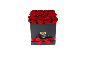 Majestic square boxes - small - diamondflorist.co.uk