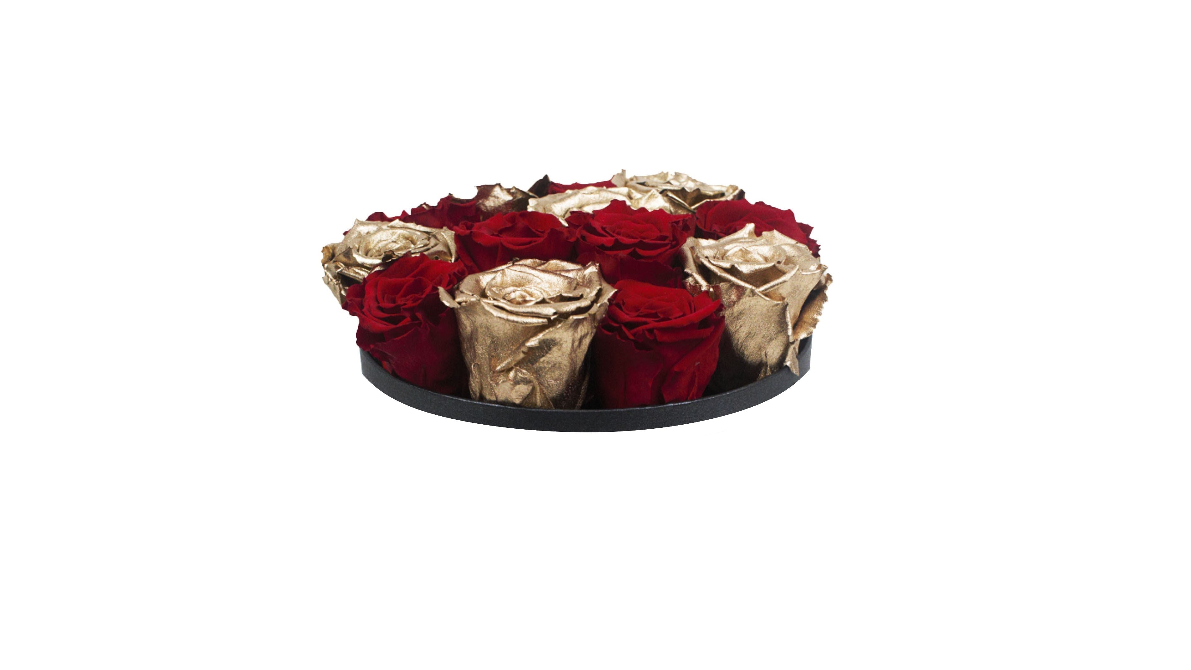 Majestic round boxes - medium - diamondflorist.co.uk