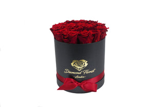 Majestic round boxes - medium - diamondflorist.co.uk